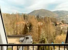 Widok z balkonu na Pieniny