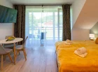 Sypialnia w apartamencie D2