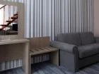 W apartamencie jest także sofa