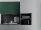 Nie zabrakło też aneksu kuchennego