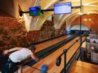 Kręgielnia "Karczma Zamkowa" w podziemiach zamku krzyżackiego