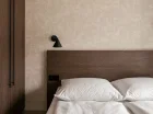 W sypialni jest 2-osobowe łóżko