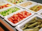 W bufecie znajdują się różnorodne składniki