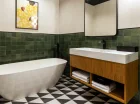 Apartamenty 2+2 mają dodatkowo także wannę