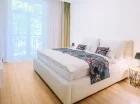 Podwójna sypialnia w apartamencie 2-pokojowym