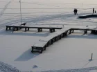 Jezioro Ukiel zimą
