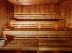 Dostępna jest sauna sucha i łaźnia parowa