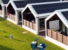 Każdy domek premium plus dysponuje tarasem o powierzchni 11,5 m2