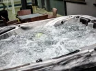 Obiekt posiada też zewnętrzne jacuzzi