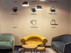 Wnętrza hotelu są designersko urządzone