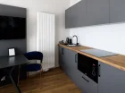 Każdy apartament ma aneks kuchenny