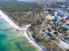 Do bałtyckiej plaży z hotelu jest zaledwie 150 metrów