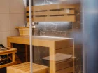 Część apartamentów ma prywatną saunę