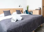 W ofercie są pokoje 2-osobowe oraz 4-osobowe (z dodatkową sofą)