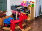 Dla dzieci przygotowano kącik do zabawy