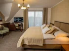 Jedna z dwóch sypialni w apartamencie Maisonette 2+4