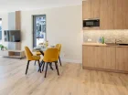 W każdym apartamencie jest aneks kuchenny