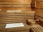 Jest także sauna, która sprzyja odprężeniu
