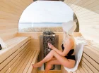 Sauna z widokiem na jezioro dostarcza niezapomnianych przeżyć