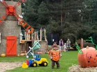 Dyniowe Pole to jesienny ogród pełen dyń, konstrukcji z drewna, słomy i innych
