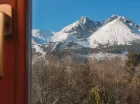Zimowy widok Łomnicy