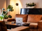 Pomieszczenia lobby są przytulne