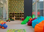 W hotelu przygotowano kącik zabaw dla dzieci