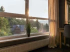 Widok z apartamentu K42 w apartamentowcu Kiczora