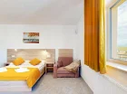 Każdy pokój ma balkon z widokiem na Tatry lub kąpielisko