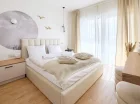 Każdy apartament ma odrębną sypialnię