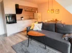 Apartament typu exclusive jest kameralny (44 m2), bardzo przytulny i wygodny