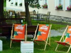 Obiekt jest otoczony ogrodem z miejscami do wypoczynku