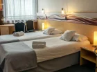 W pokojach jest też biurko i zestaw do parzenia kawy i herbaty