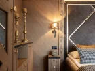 Wnętrza apartamentów są elegancko urządzone