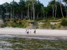 Tutejsza plaża nie jest zatłoczona