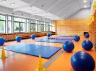 Jest też wielofunkcyjna sala sportowa