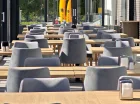 Restauracja ma też część tarasową